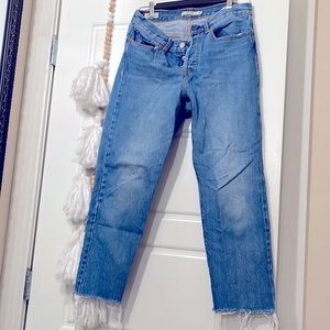 Levi’s Wedgie Straight Cropped